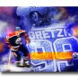 Wayne Gretzky Photo, #99 New York Rangers Custom Canvas Print (NHL020)