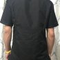 Men Short Sleeve T Shirt Black Clothes Patchwork Size XS to 6 XL