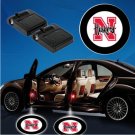 2pcs Nebraska Cornhuskers Wireless Car Door Led Laser Projector