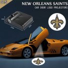 2pcs New Orleans Saints Wireless Car Door Led Laser Projector