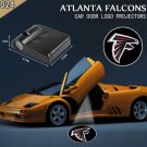 2pcs Atlanta Falcons Wireless Car Door Led Laser Projector