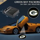 2pcs Green Bay Packers Wireless Car Door Led Laser Projector