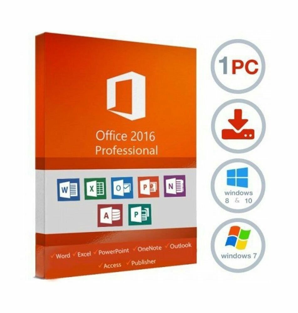 Microsoft Office 2016 Pro Plus - Download Link + Key