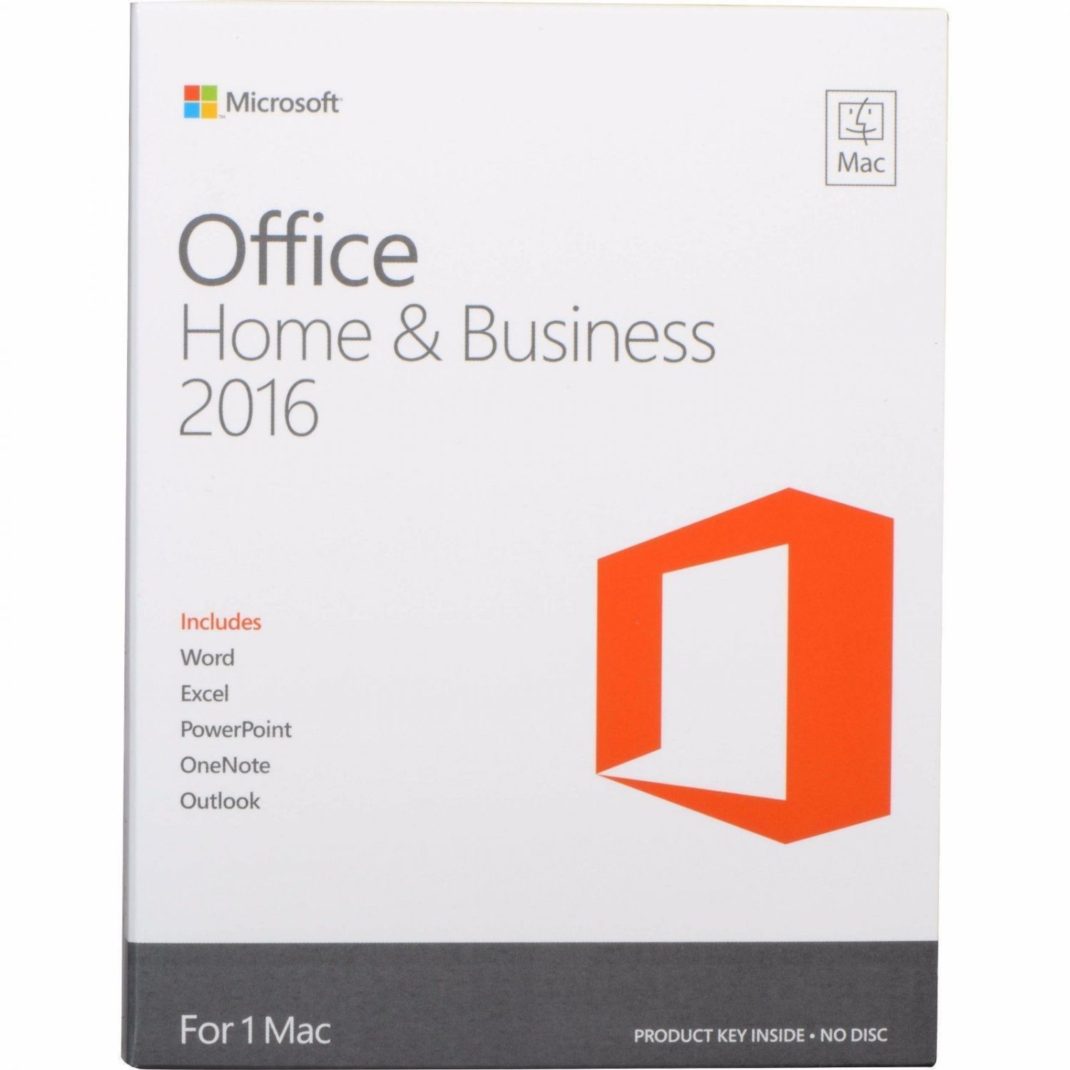 Microsoft Office 2016 Home and Business For MAC - 3 MAC's License