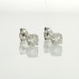 Diamond earring Total 1.00 Carat - "14" Karat White Gold Pair Of Earring