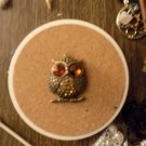 Brass Owl Pendant