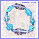 Blue, Blue, and Blue Bracelet