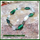 Green and Gold Bracelet