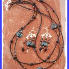 Green Mist At Midnight Jewelry Set