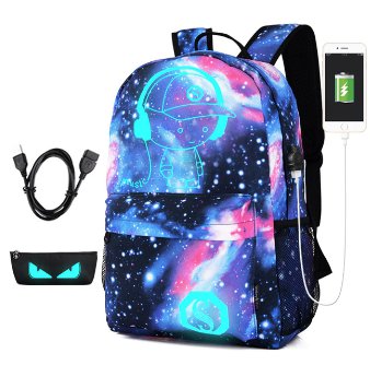 Namvitae Cute Printing Cartoon School Bags Fashion Children USB