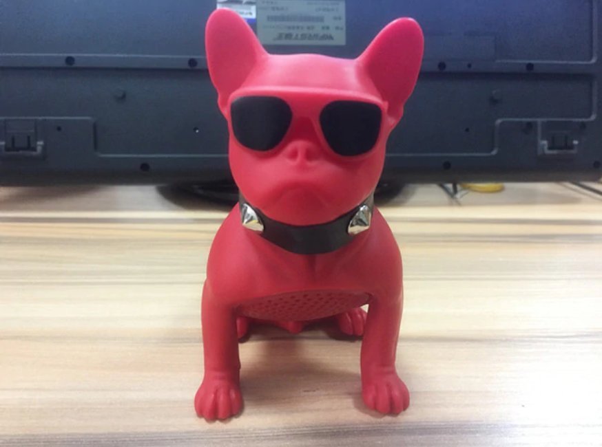 New Wireless Speaker Bulldog Bluetooth Speaker Portable HIFI Bass Speaker Full Dog