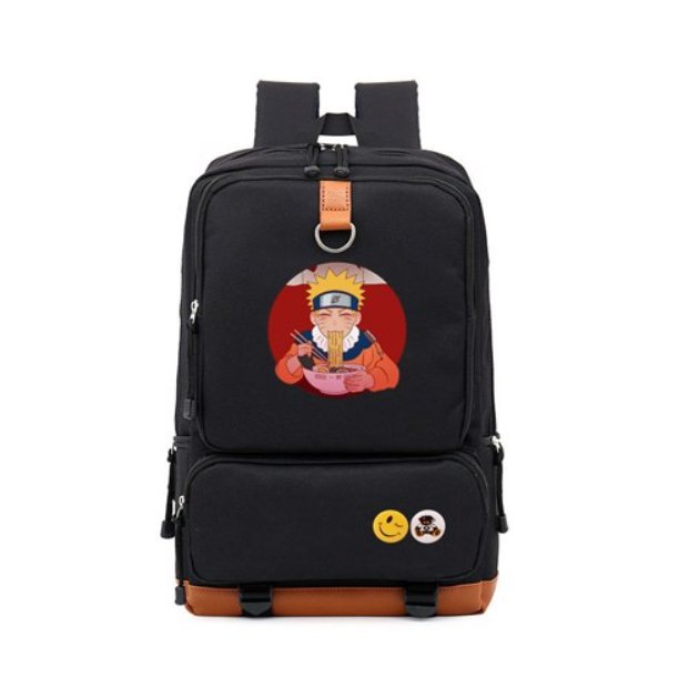 NARUTO Uchiha Clan Backpack Schoolbag Daypack Japanese Anime Cosplay Backpack