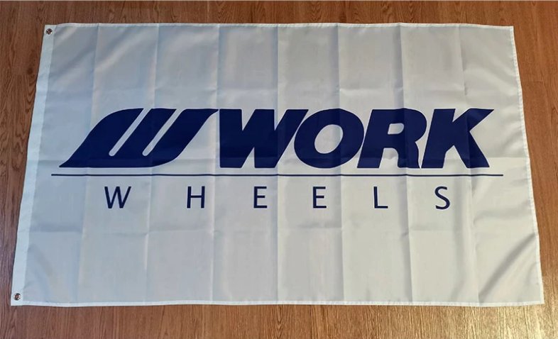Japan Work Wheels Flag Made in Japan Flag 90*150cm