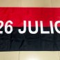 26 Julio Flag 3ft*5ft 90*150cm