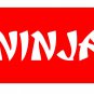I'm A Ninja Flag Black 3*5ft