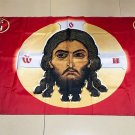 Russia Jesus Christ Religion Faith Face Flag 3*5ft
