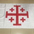 Jerusalem Cross Coasters Flag 3*5ft