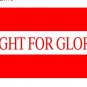 Fight For Glory Flag Black 3*5ft
