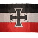 Germany Jack Iron Cross 1871-1918 World War 1 Flag 3*5ft