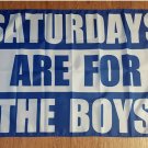 Blue Corona Extra Beer Flag Saturdays are for the Boys 3*5ft