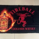 Fireball Cinnamon Whisky Flag 3*5ft