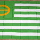 Ecology Flag Green Party Earth Day Peace 3*5ft