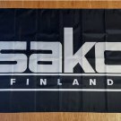 SAKO Finland Black White Flag 3*5ft
