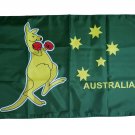 Boxing Kangaroo Flag Australia Day 3*5ft