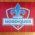 NAHL Maine Nordiques Flag 3*5ft