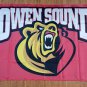 Canada OHL Owen Sound Attack Flag Red 3*5ft