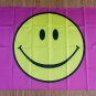 Pink Smile Face For Lady Happy Family Flag 3*5ft