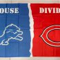 Detroit Lions DL007 flag banner 3*5ft