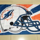 Miami Dolphins MD003 flag banner 3*5ft