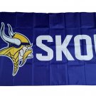 Minnesota Vikings MV001 flag banner 3*5ft
