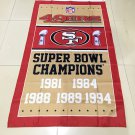 San Francisco 49ers SF002 flag banner 3*5ft
