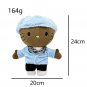 Hello Kitty Tyler The Creator Blue Hat Clothes Plush Doll Figure Stuffed Toys Gift