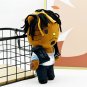 Hello Kitty Plush Doll Braided Head Vest Boy Figure Stuffed Toys Gift