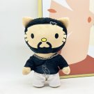Hello Kitty Drake Plush Doll with Black Casual Suit Plush Doll Figure Stuffed Toys Gift