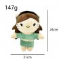 Hello Kitty Ariana Grande Plush Doll with Green Dress Set Plush Doll Figure Stuffed Toys Gift
