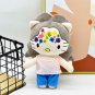 Hello Kitty Olivia Rodrigo Doll Grey Hair with Pink Vest Clothes Plushies Figure Stuffed Toys