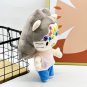 Hello Kitty Olivia Rodrigo Doll Grey Hair with Pink Vest Clothes Plushies Figure Stuffed Toys