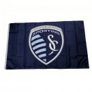 Kansas City Sporting KCS001 flag banner 3*5ft