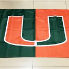 Miami Hurricanes NMH002 flag banner 3*5ft