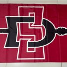 San Diego State Aztecs SDSA001 flag banner 3*5ft