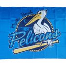 Myrtle Beach Pelicans MBP003 flag banner 3*5ft