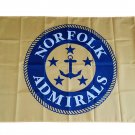 Norfolk Admirals ENA002 flag banner 3*5ft