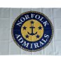 Norfolk Admirals ENA003 flag banner 3*5ft