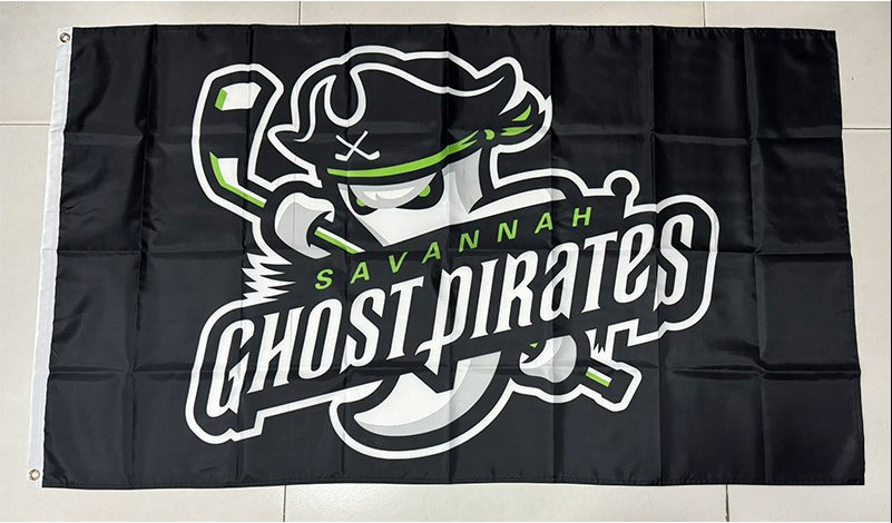 Savannah Ghost Pirates SGP001 flag banner 3*5ft