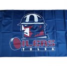 Tulsa Oilers ETO001 flag banner 3*5ft