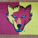New Mexico Ice Wolves NMIW001 flag banner 3*5ft